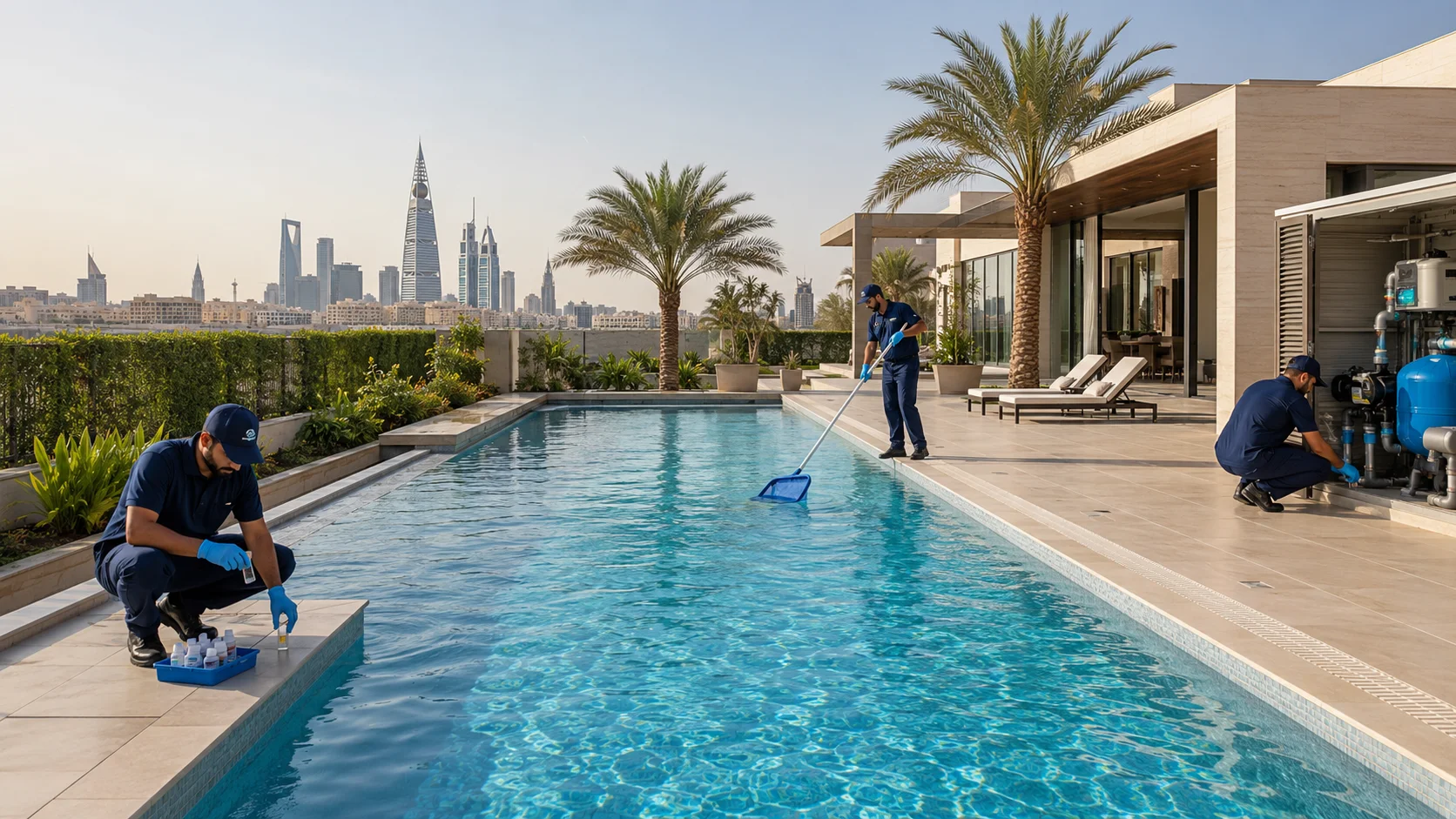 Pool Cleaning & Maintenance in Riyadh