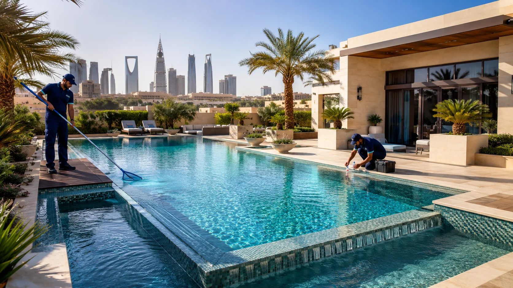 Pool Cleaning in Riyadh