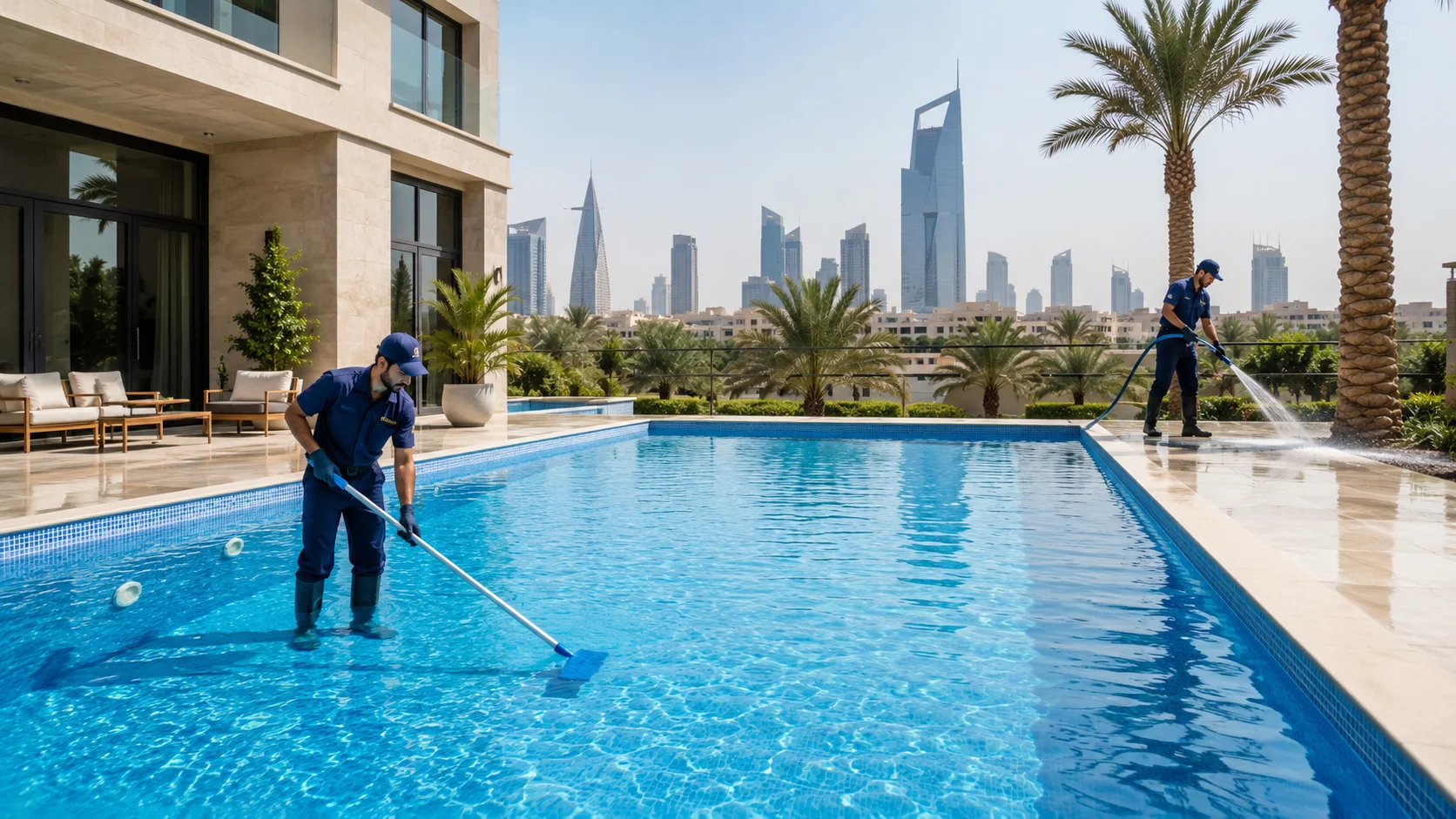 Pool Washing & Cleaning in Riyadh